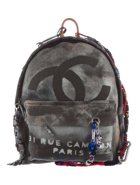 ioffer chanel graffiti backpack